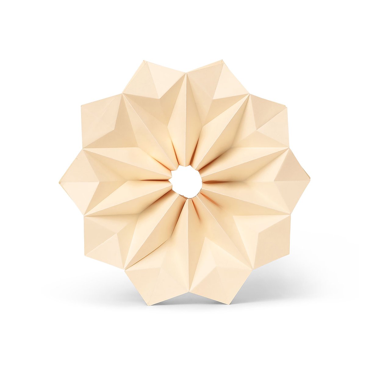 ferm LIVING Paper star sun paperitähti Ø28 cm Off-white