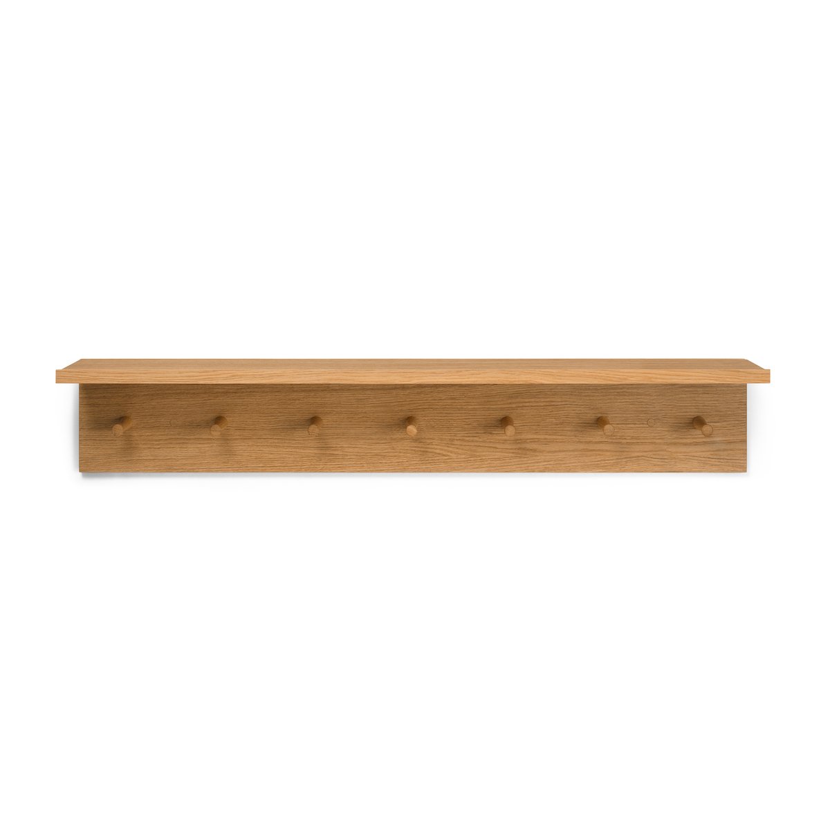 ferm LIVING Place Rack naulakkohylly tammi Iso