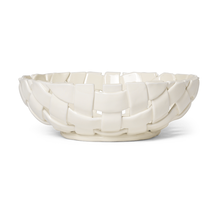 Plait kulho Ø30 cm - Off white - Ferm Living