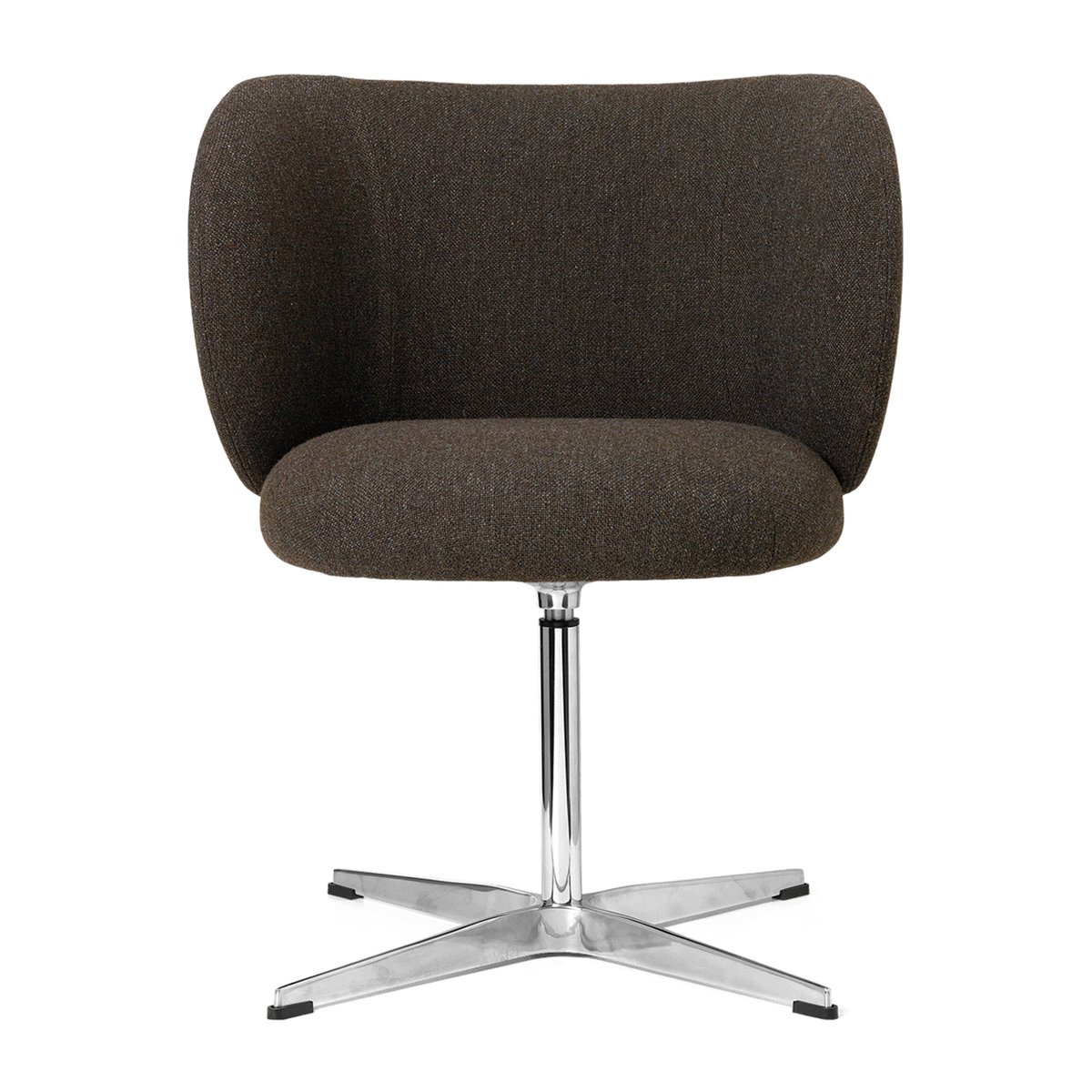 ferm LIVING Rico dining chair swivel hallingdal Dark grey brown