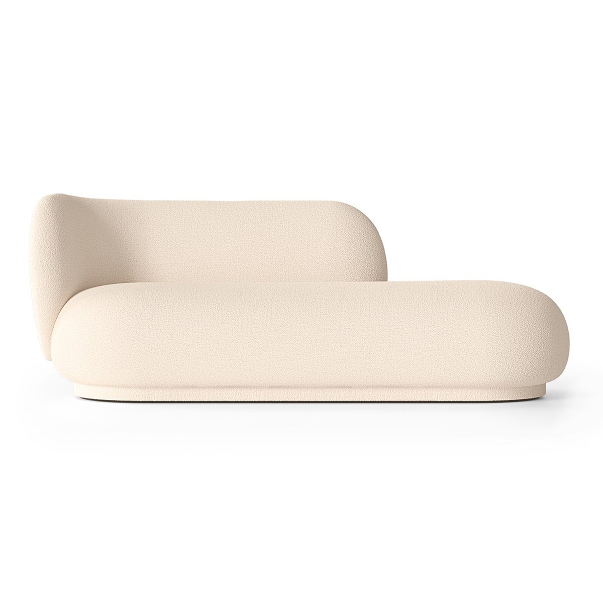 ferm LIVING Rico divaani bouclé vasen Wool offwhite