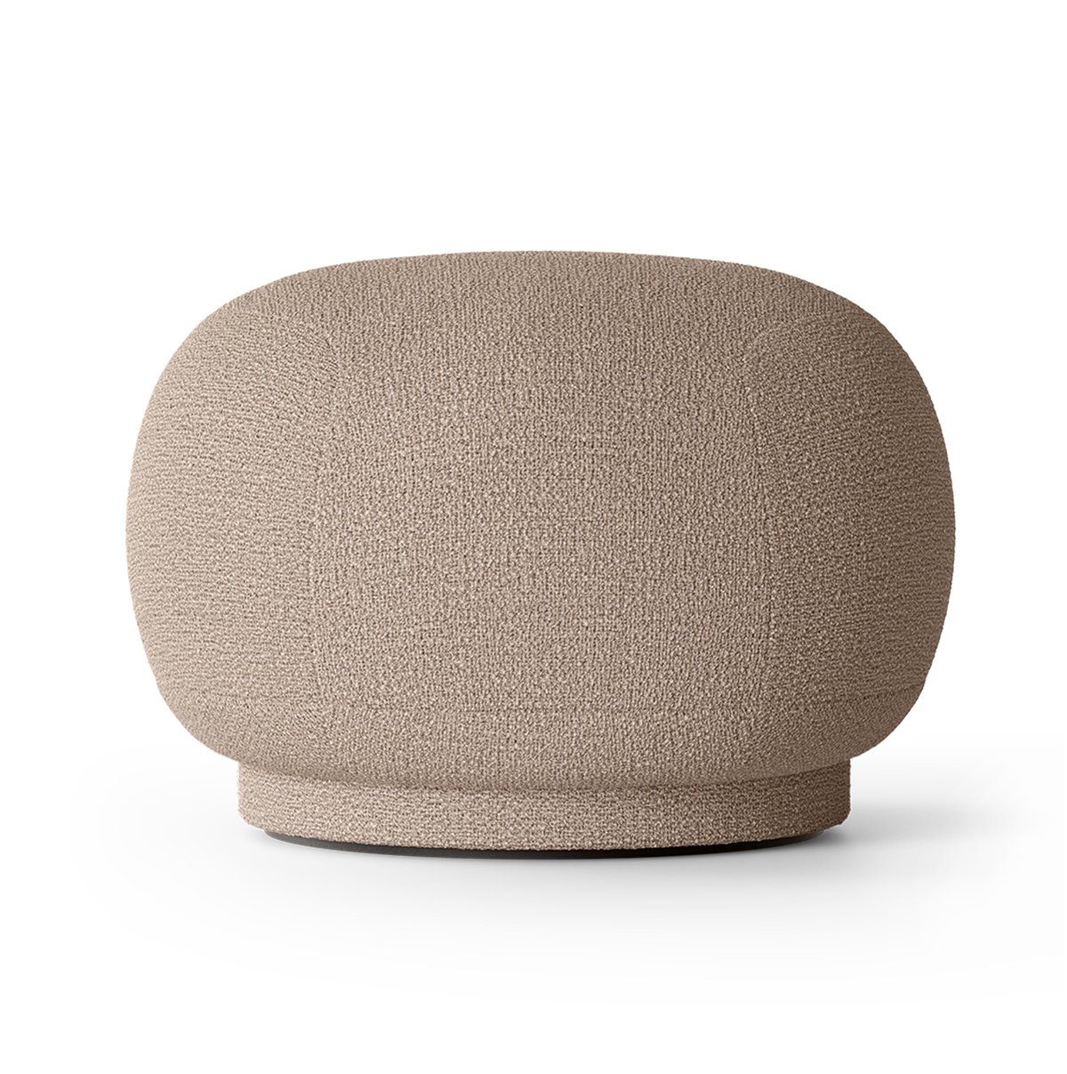 ferm LIVING Rico pouf -istuinrahi Bouclé sand