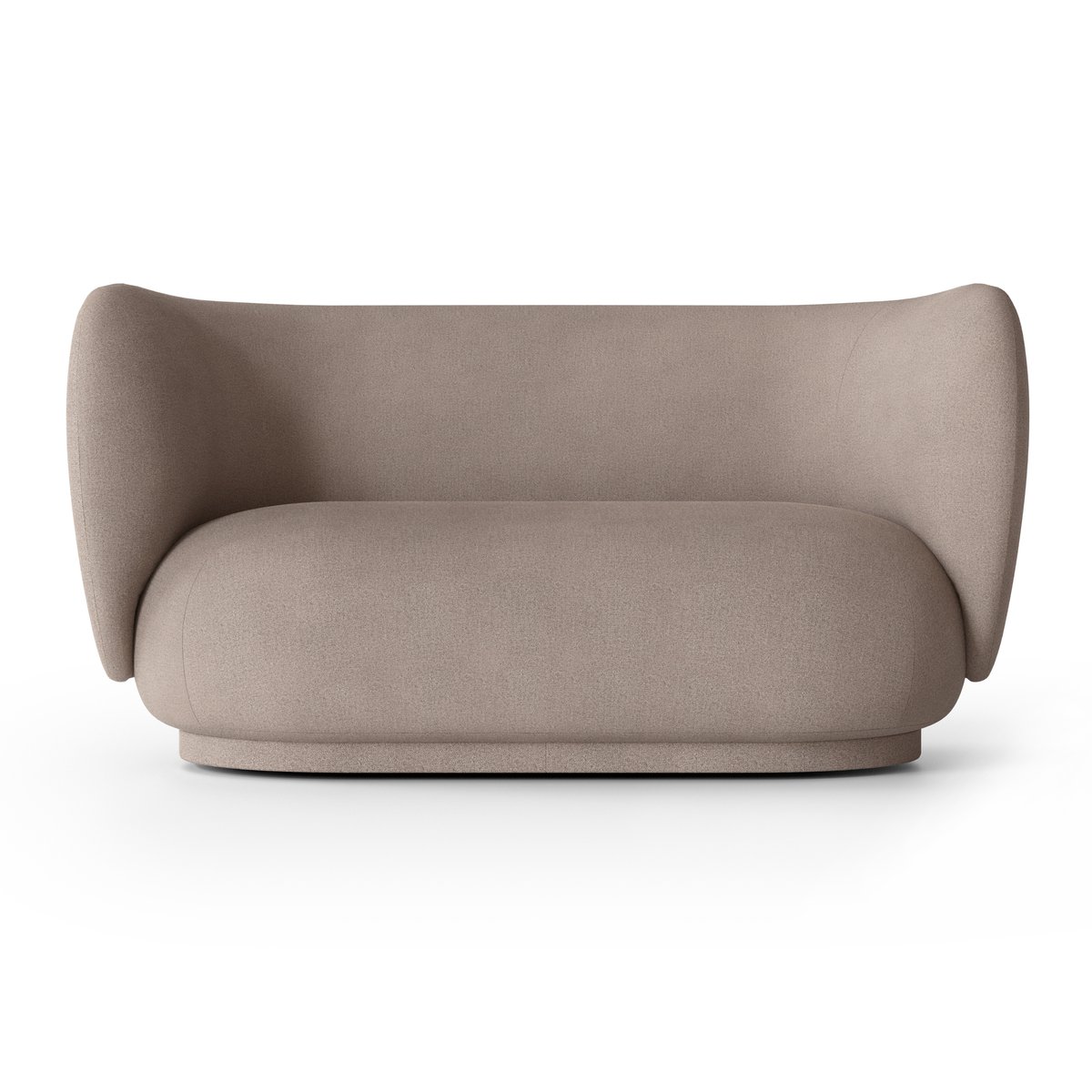 ferm LIVING Rico sohva 2-istuttava Brushed warm grey