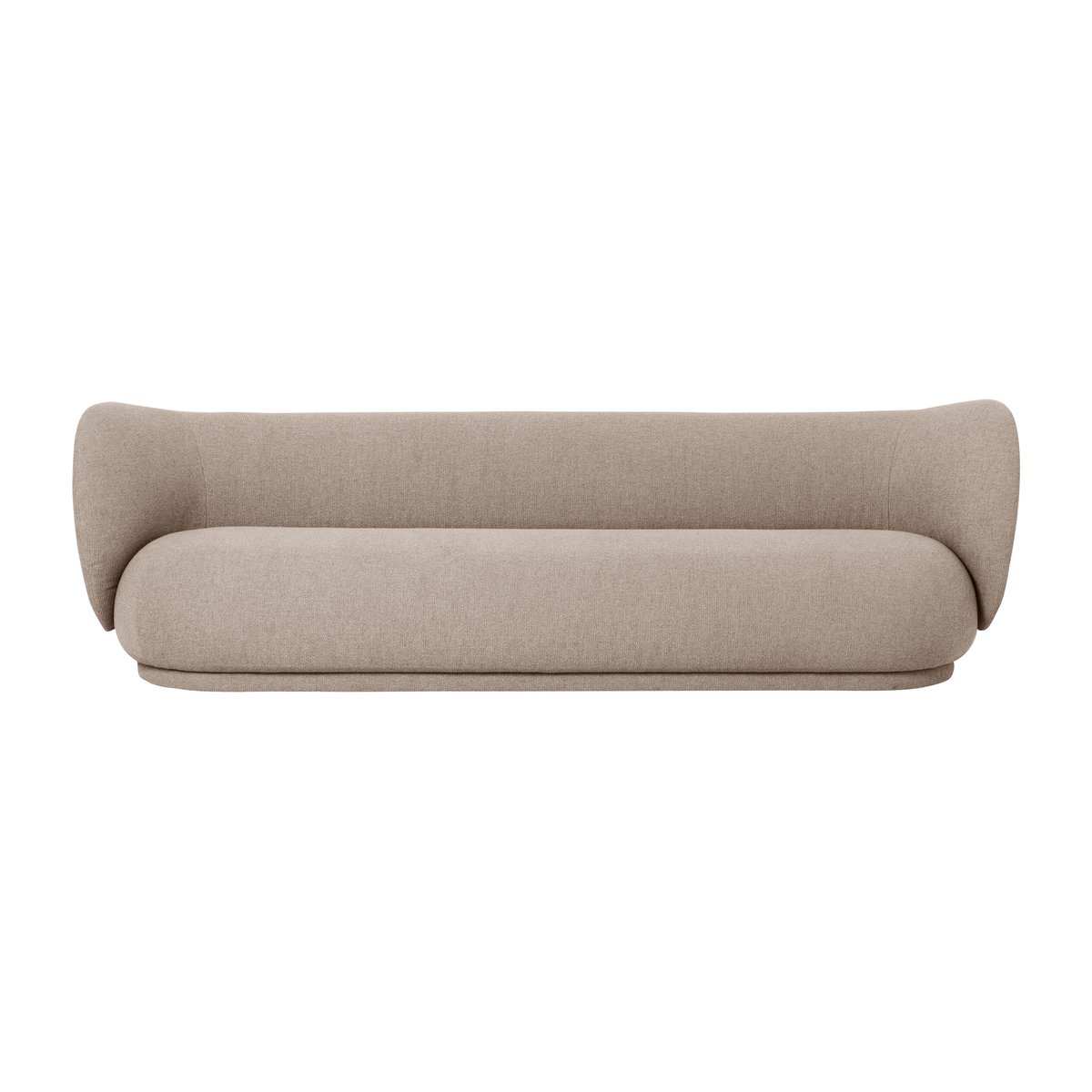 ferm LIVING Rico sohva bouclé 4-istuttava Bouclé sand