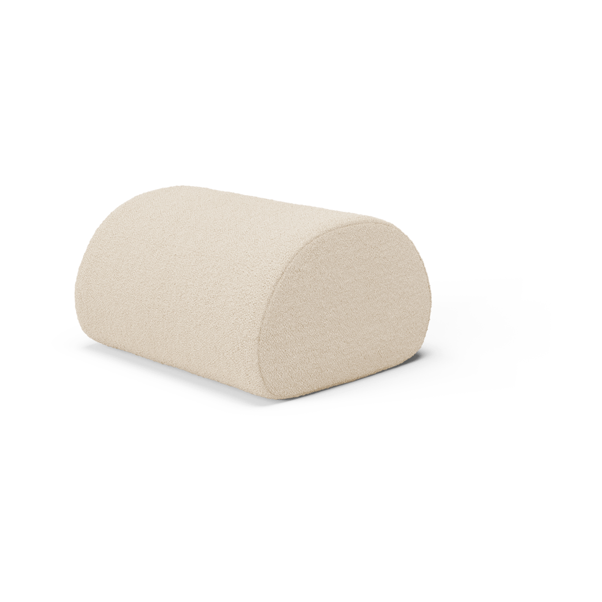 ferm LIVING Rouli pouf pure bouclé istuinrahi Off-white