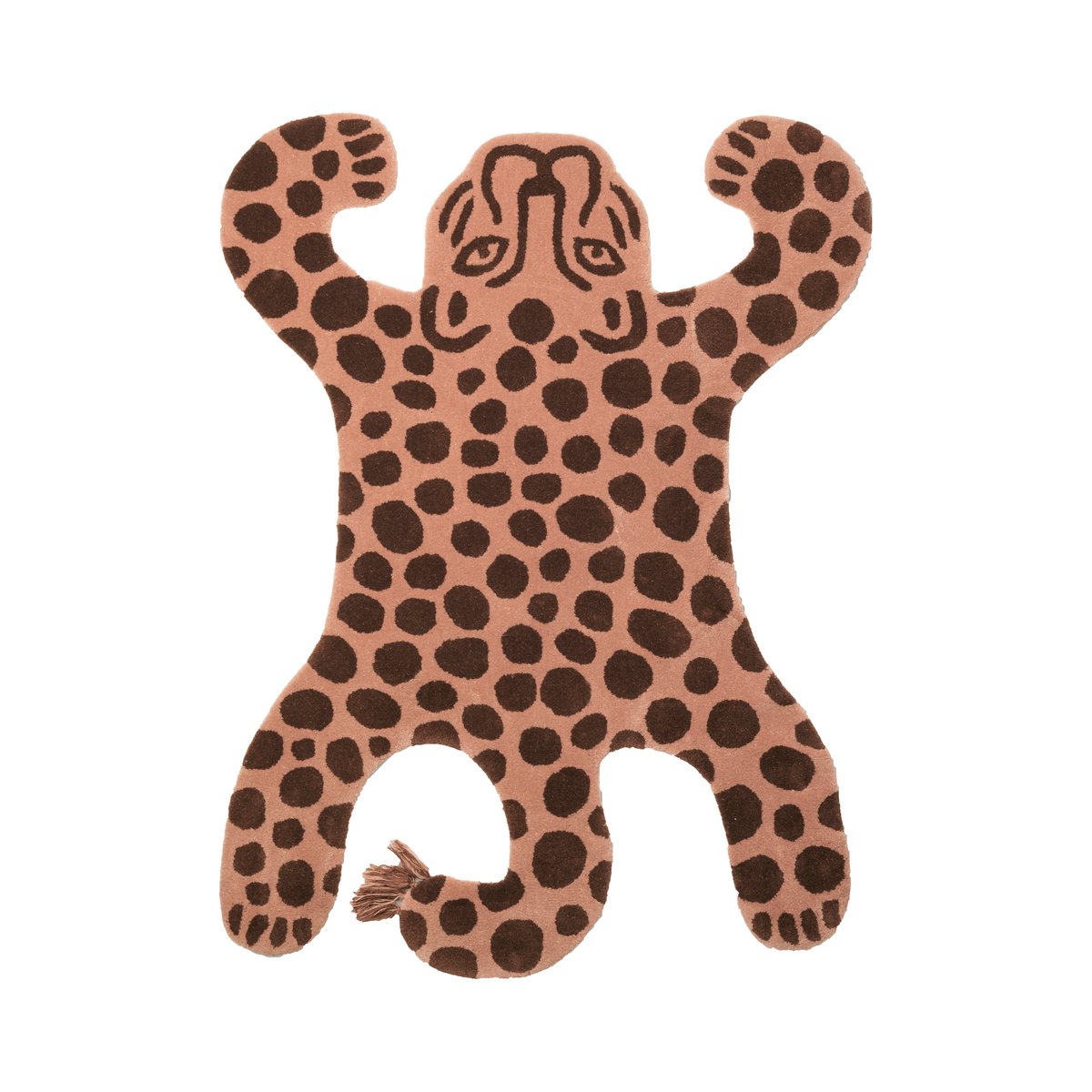 ferm LIVING Safari matto leopard