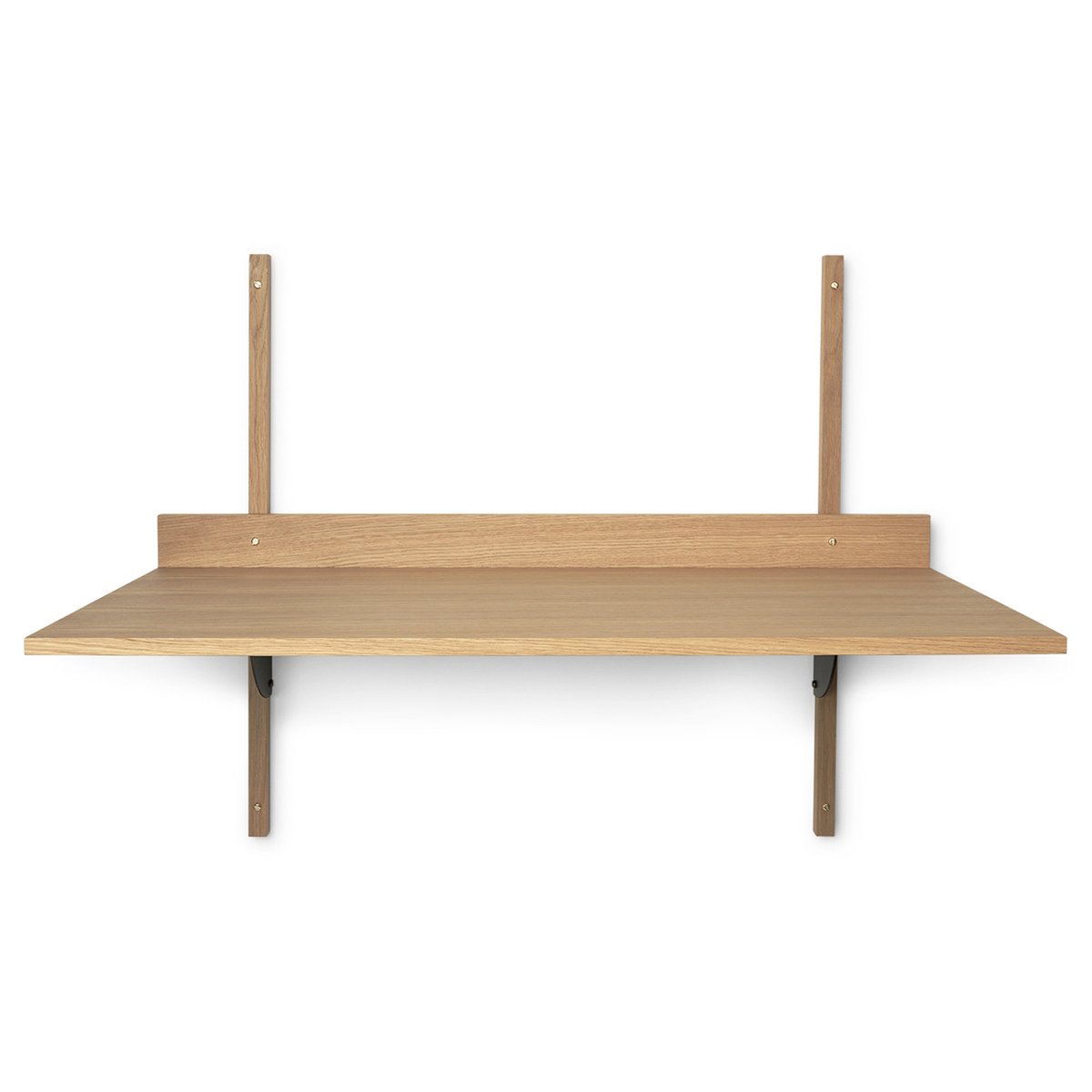 ferm LIVING Sector kirjoitustaso Oak-black brass