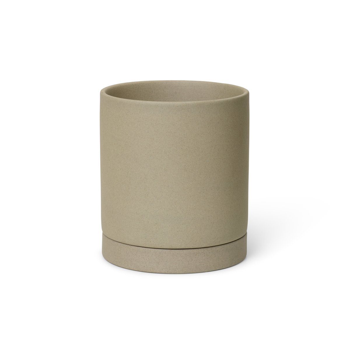 ferm LIVING Sekki -kukkaruukku keskikoko Ø13.5 cm Sand