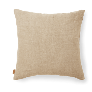 Senti Stripe tyyny 50x50 cm - Dark sand-linen - ferm LIVING