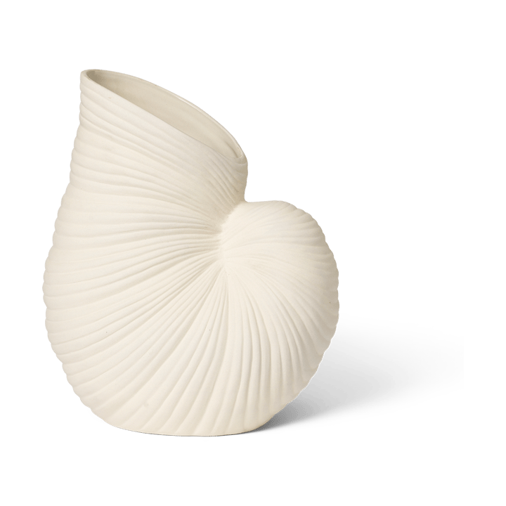 Shell maljakko - Off white - Ferm Living