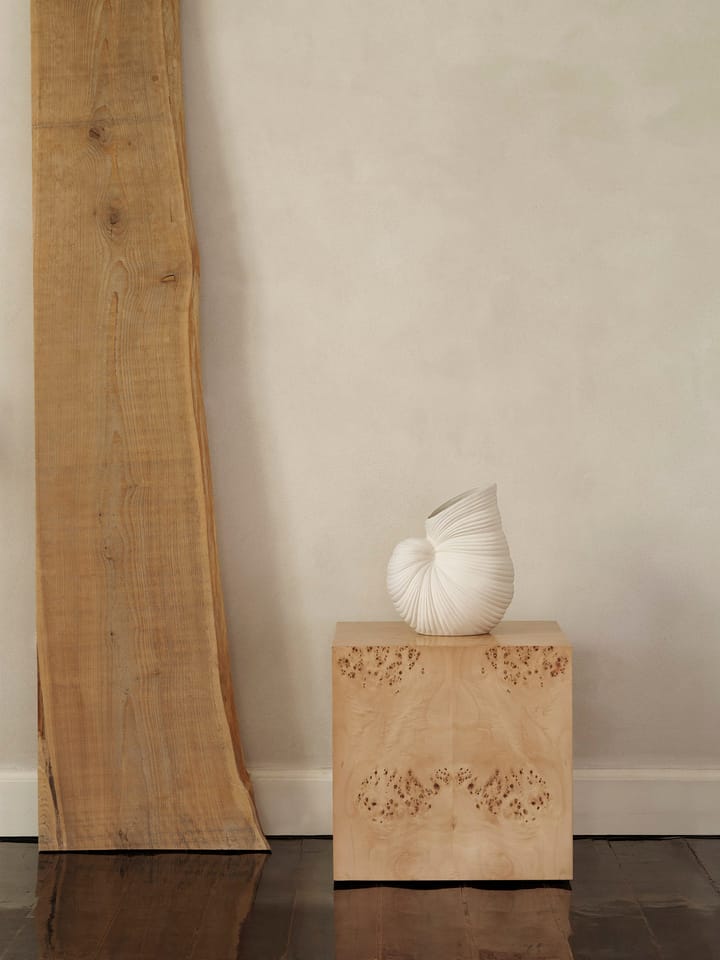 Shell maljakko - Off white - ferm LIVING