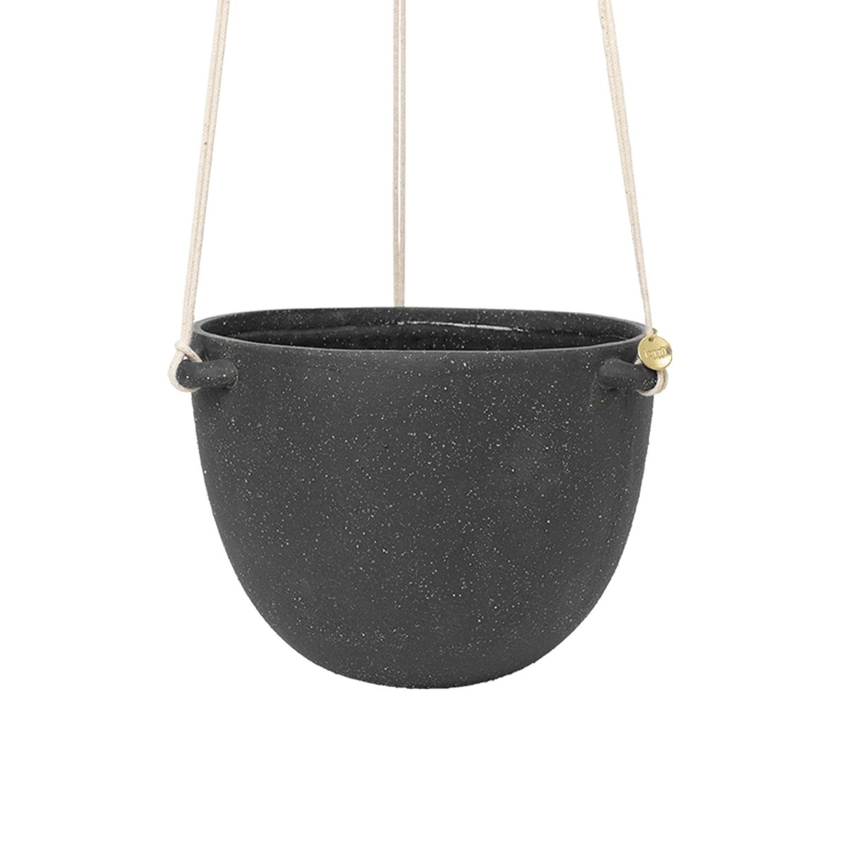 ferm LIVING Speckle kukka-amppeli Ø20,5 cm Dark grey