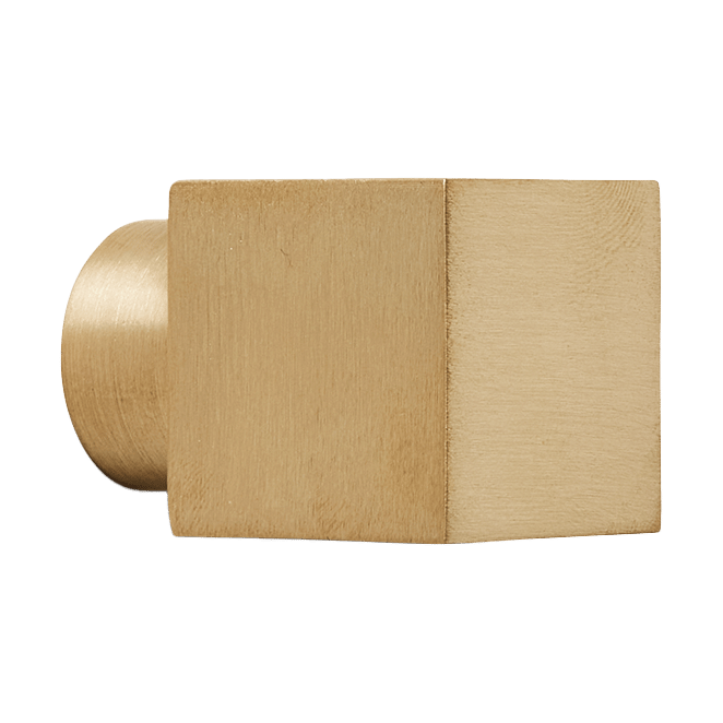 Square koukku small - Brass - ferm LIVING