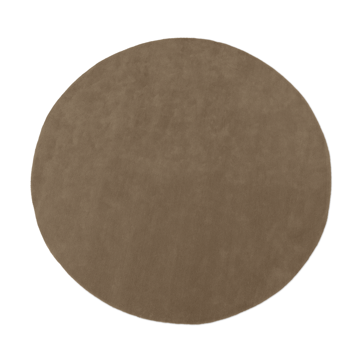 ferm LIVING Stille tuftattu matto pyöreä Ash Brown Ø240 cm