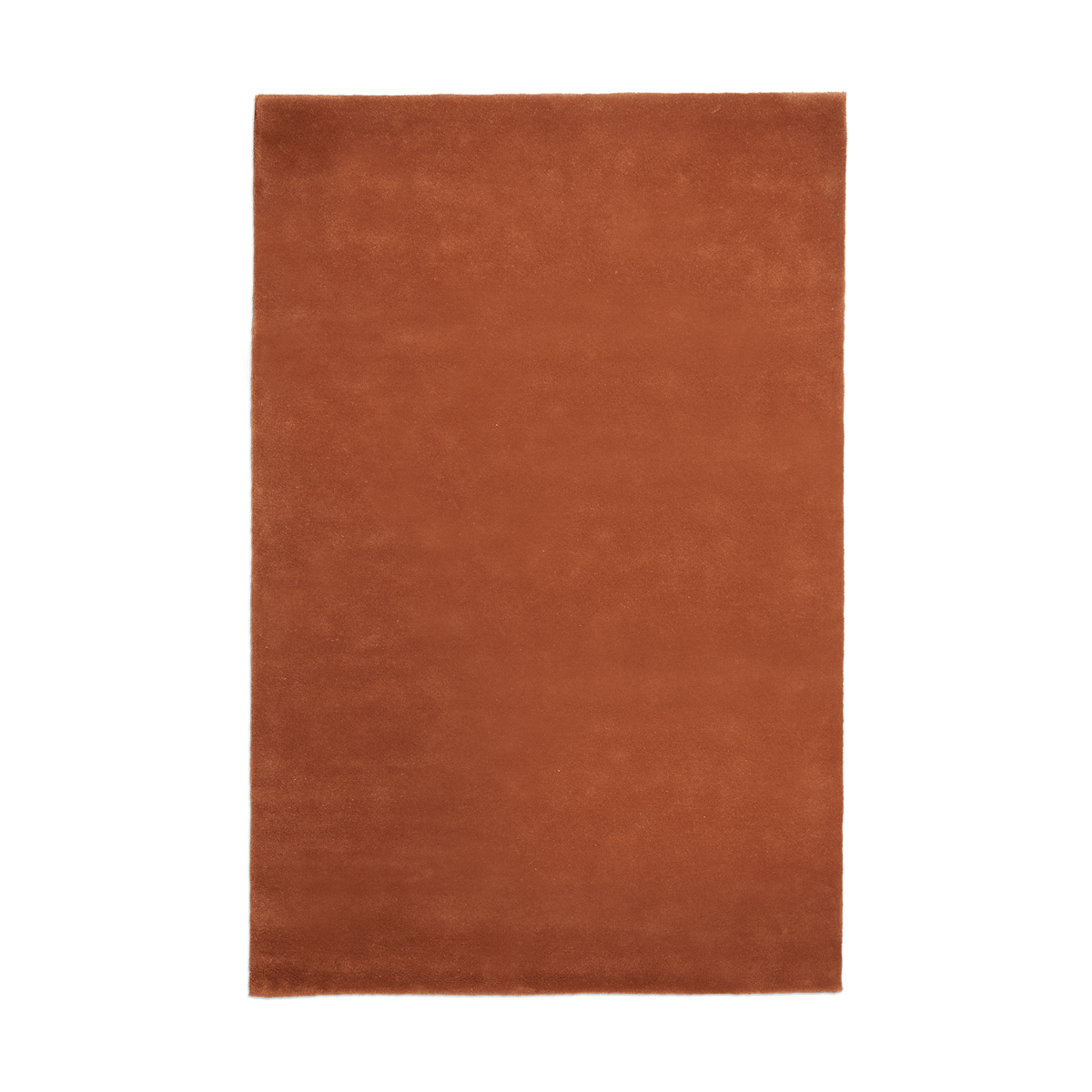 ferm LIVING Stille tuftattu matto Red brown 160×250 cm