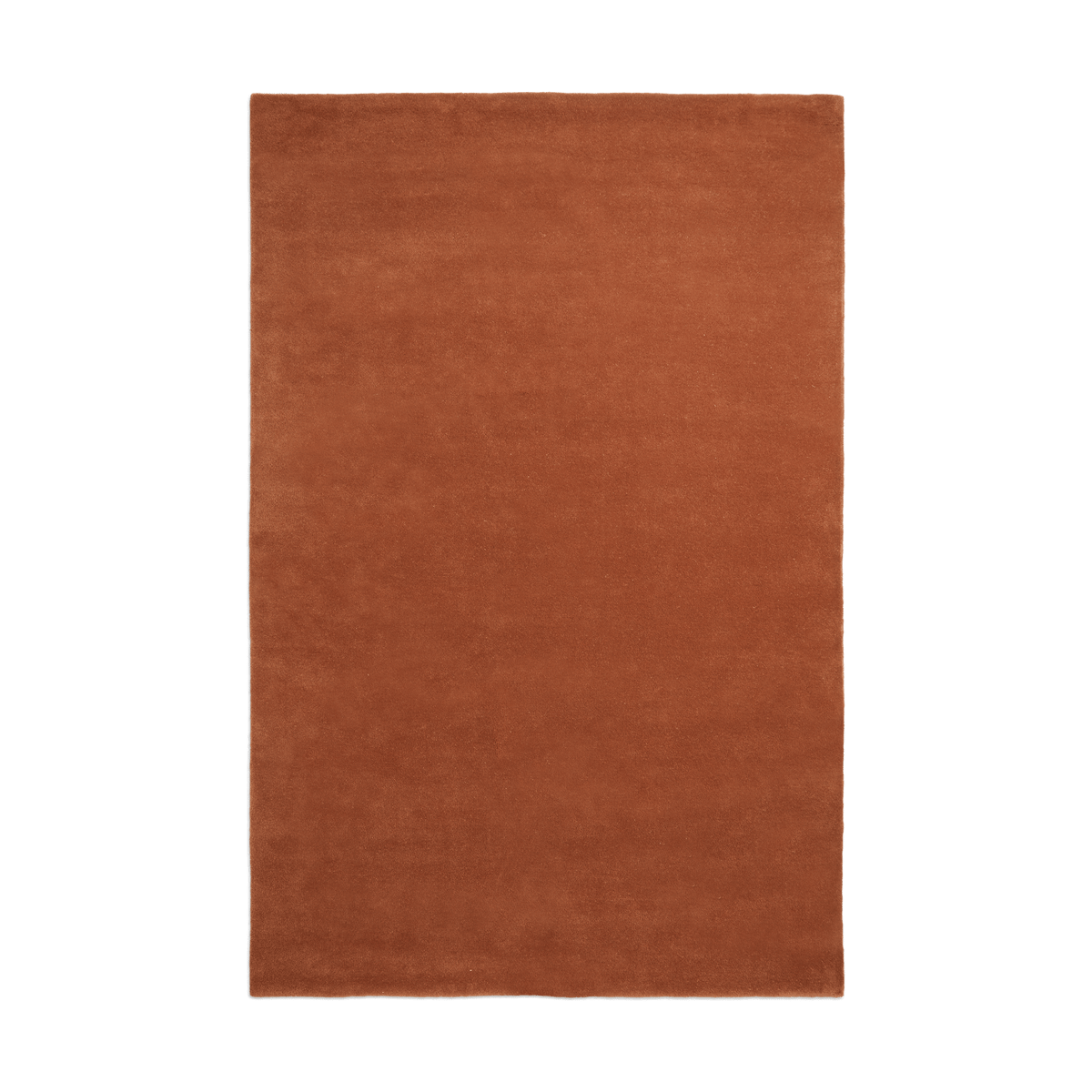 ferm LIVING Stille tuftattu matto Red brown 200×300 cm