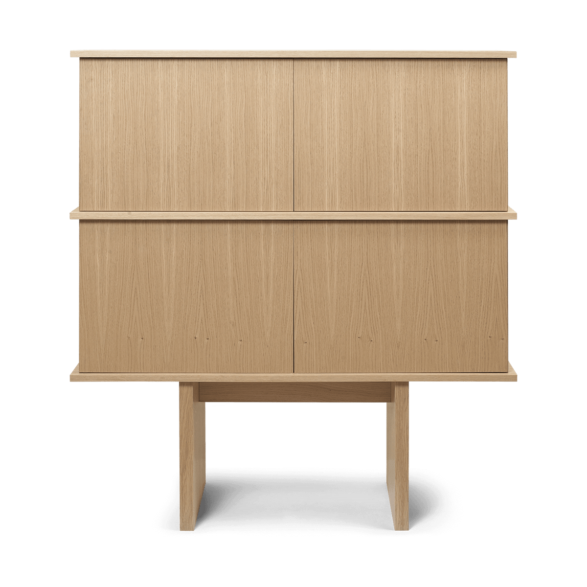 ferm LIVING Stilt sideboard double 109×100 cm Natural oak