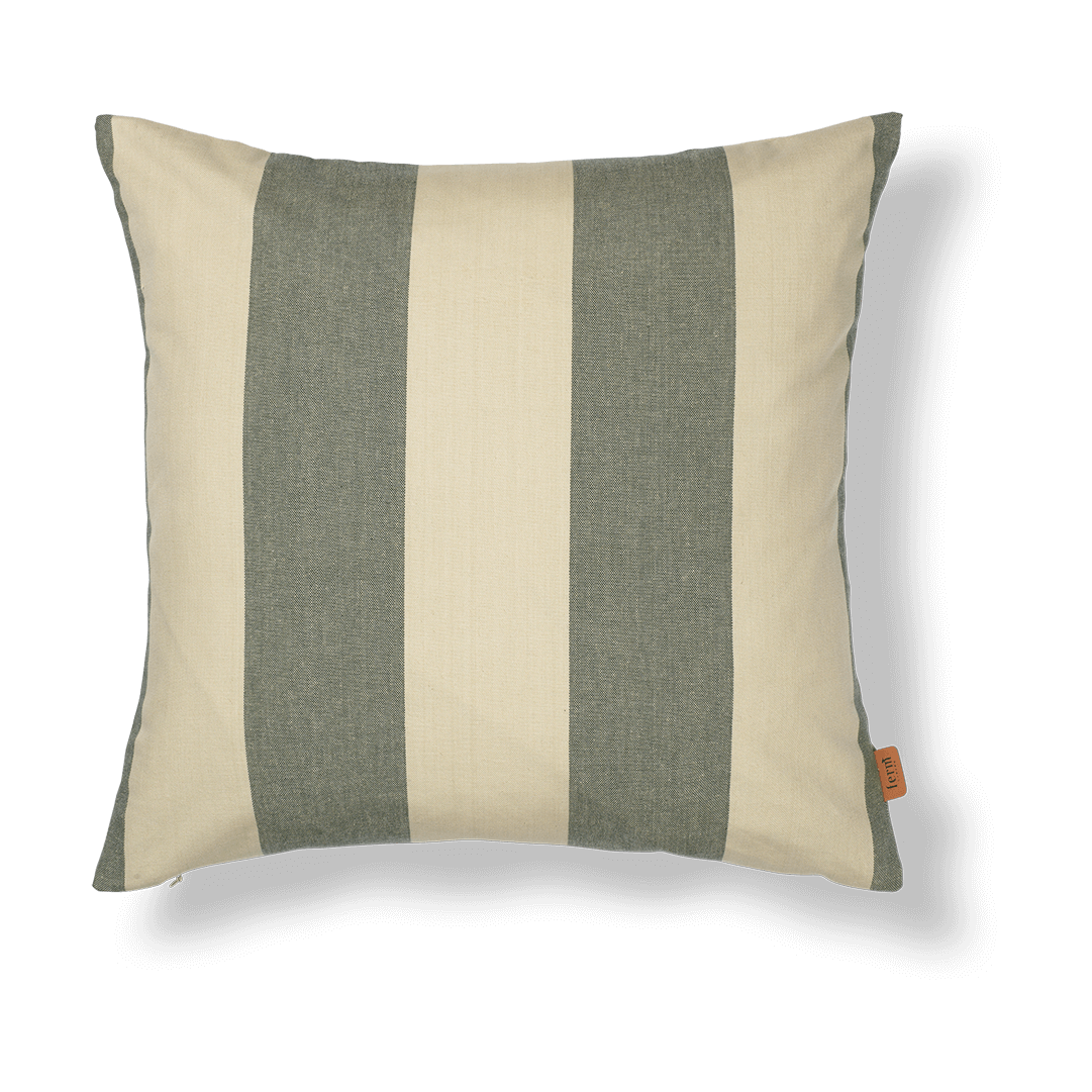 ferm LIVING Strand outdoor tyynynpäällinen 50×50 cm Dark lichen-parchment