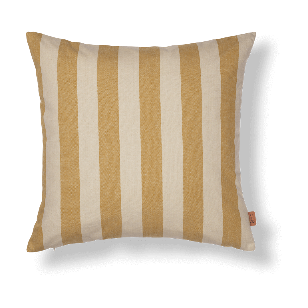 ferm LIVING Strand outdoor tyynynpäällinen 50×50 cm Warm yellow-parchment