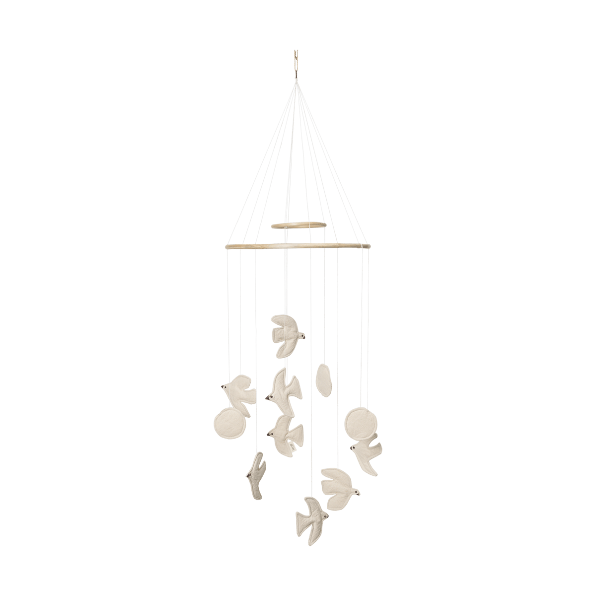 ferm LIVING Swif Bird mobiili Undyed