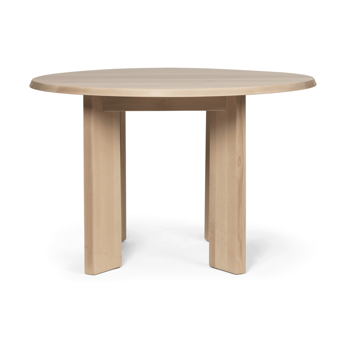 ferm LIVING Tarn ruokapöytä 104,6×113,5 cm White Oiled Beech