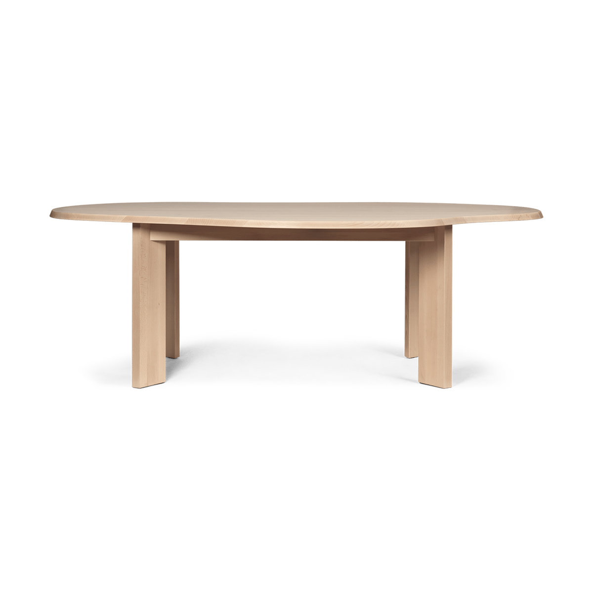 ferm LIVING Tarn ruokapöytä 118,5×220 cm White Oiled Beech