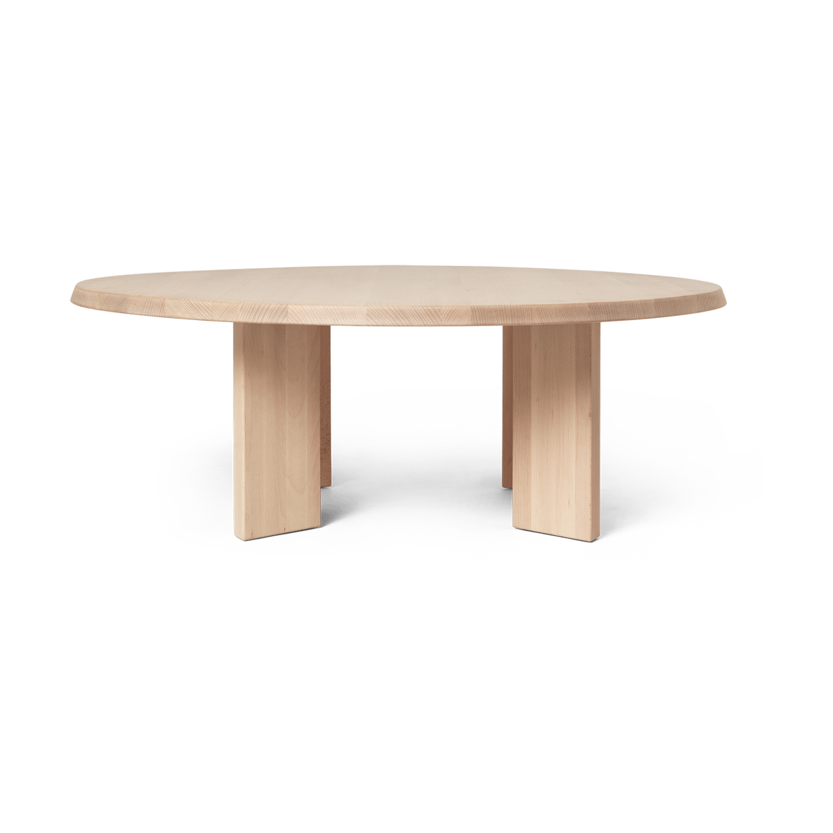 ferm LIVING Tarn sohvapöytä 107,6×108,1 cm White oiled beech