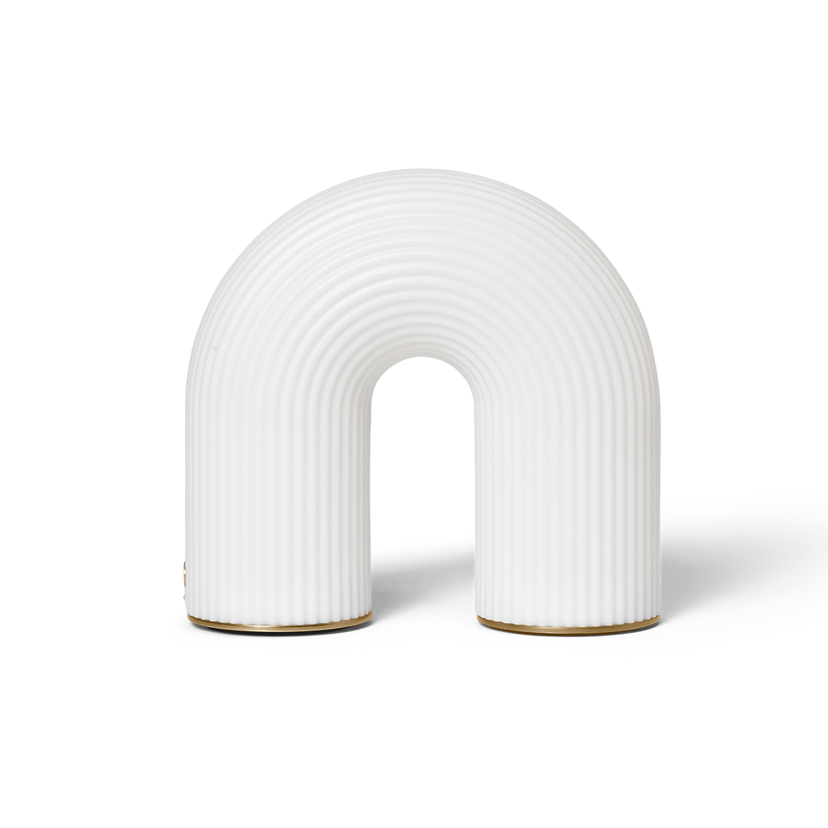 ferm LIVING Vuelta portable pöytävalaisin White