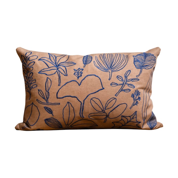 Botanic tyynynpäällinen 38x58 cm - Brown-blue - Fine Little Day