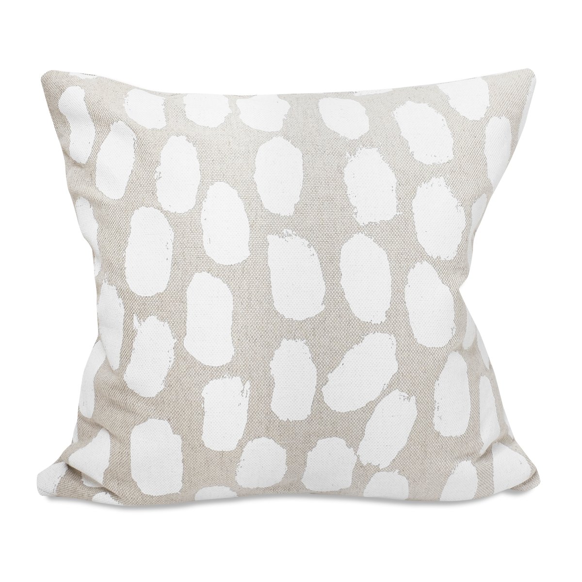 Fine Little Day Dots tyynynpäällinen 48×48 cm Beige-valkoinen