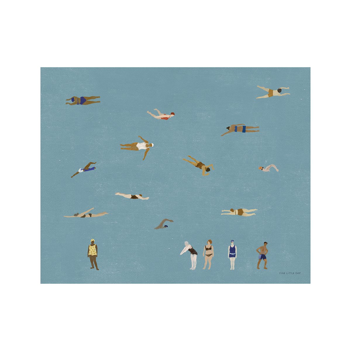 Fine Little Day Swimmers juliste 40×50 cm