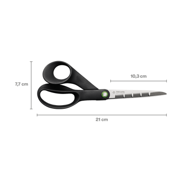 Functional Form keittiösakset 21 cm - Musta - Fiskars