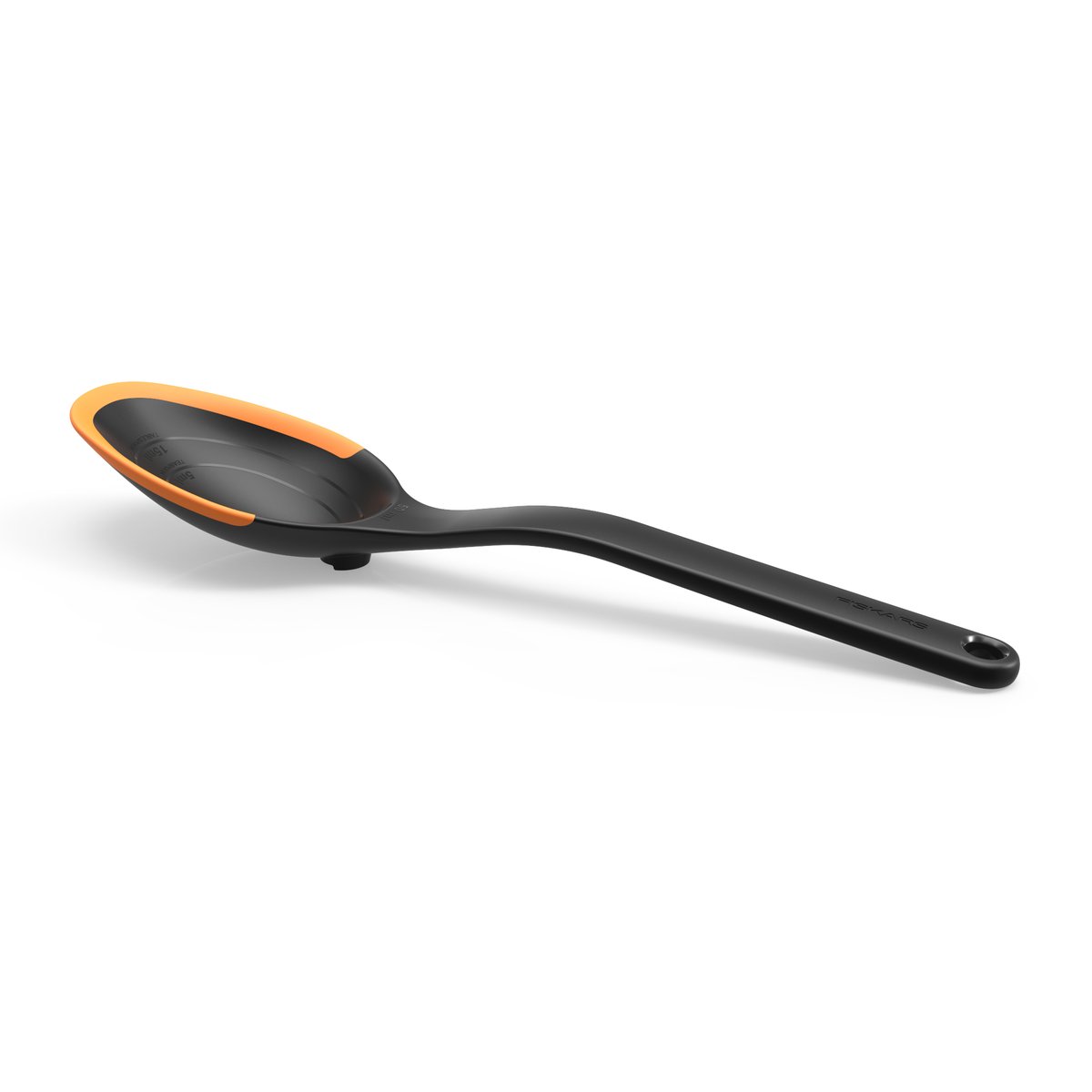 Fiskars Functional Form -silikonilusikka 29 cm Musta