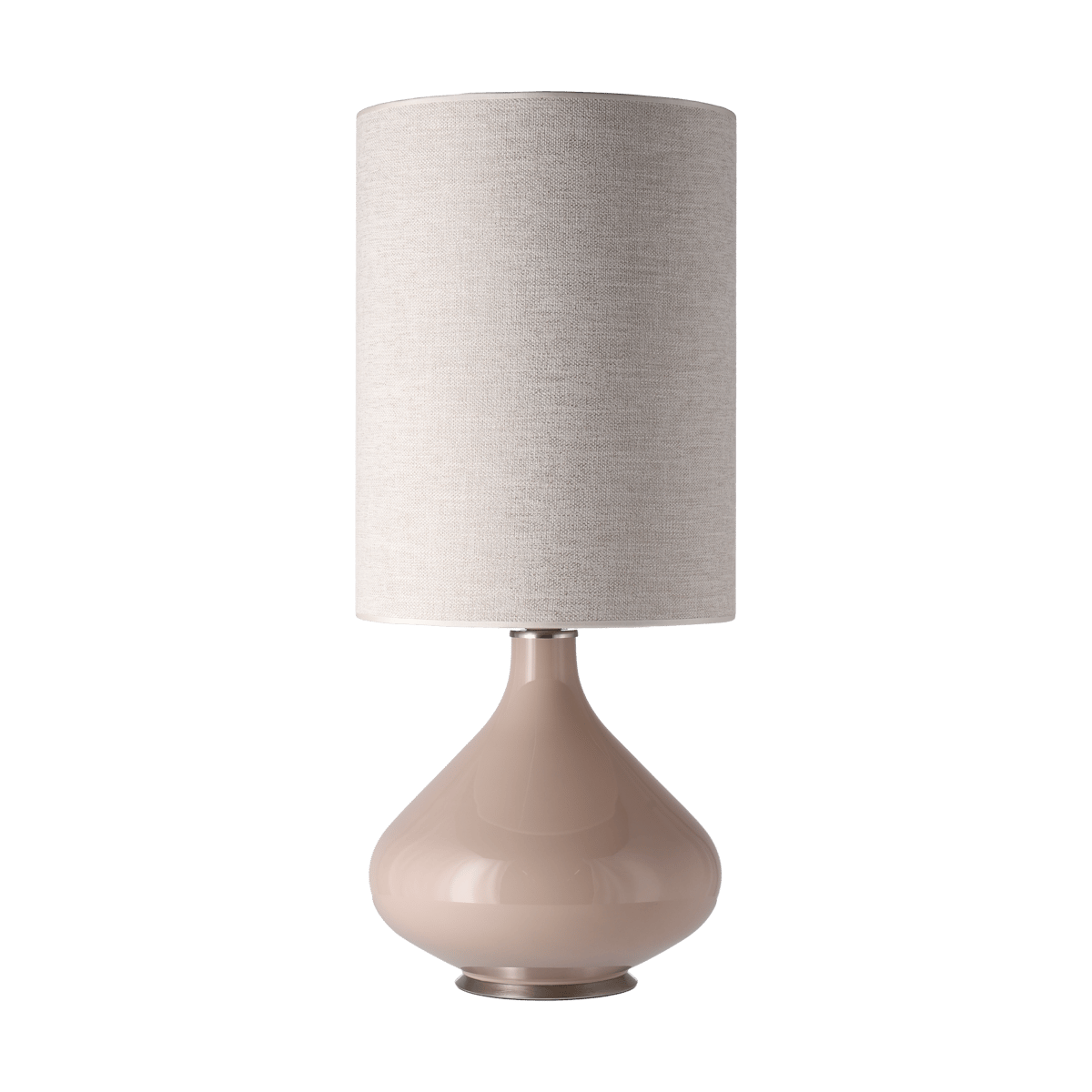 Flavia Lamps Flavia pöytävalaisin beigellä lampunjalalla London Beige L