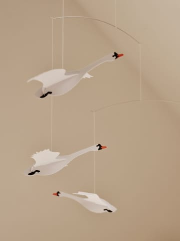 Scandinavian swans -mobile - monivärinen - Flensted Mobiles