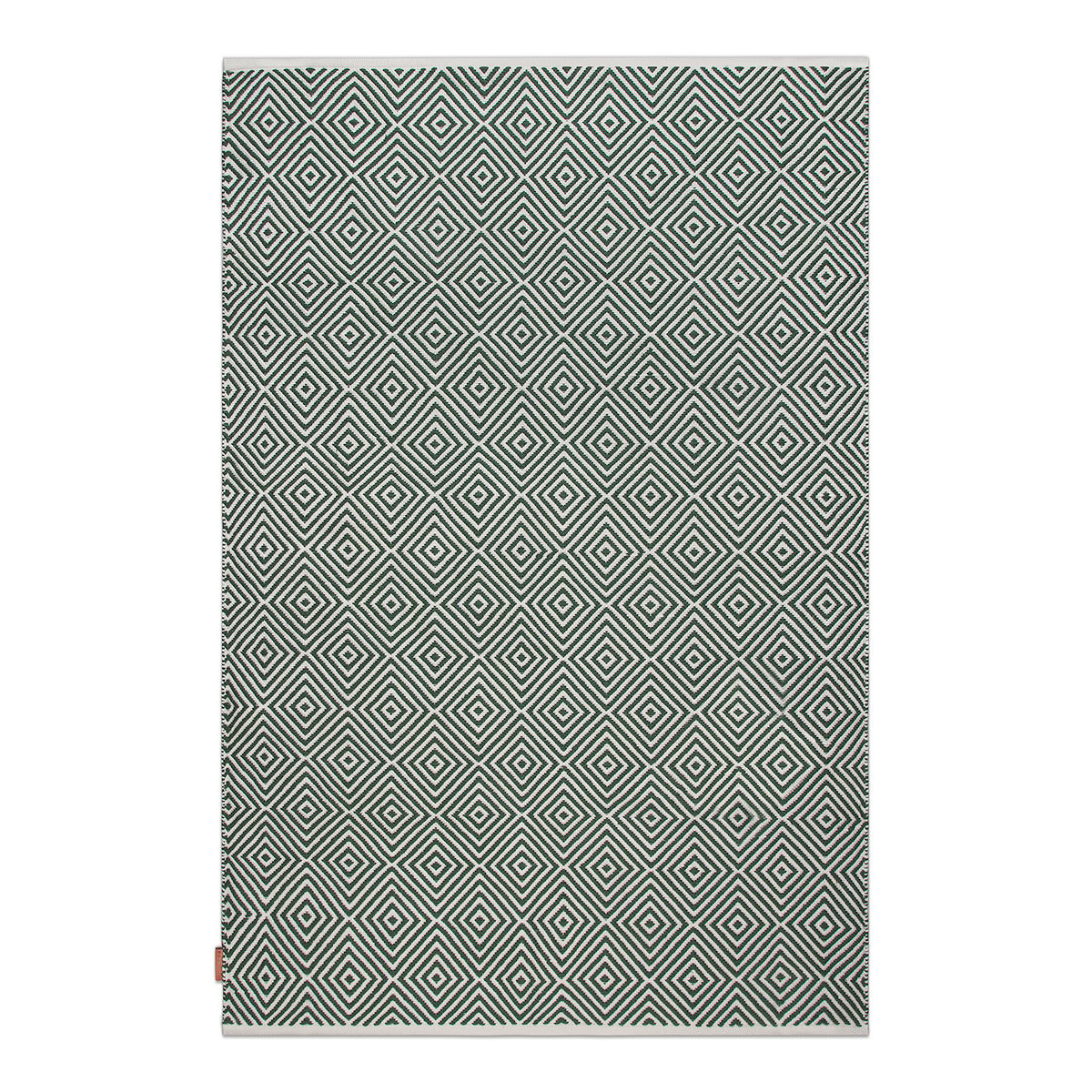 Formgatan Diamond matto 140×200 cm Green