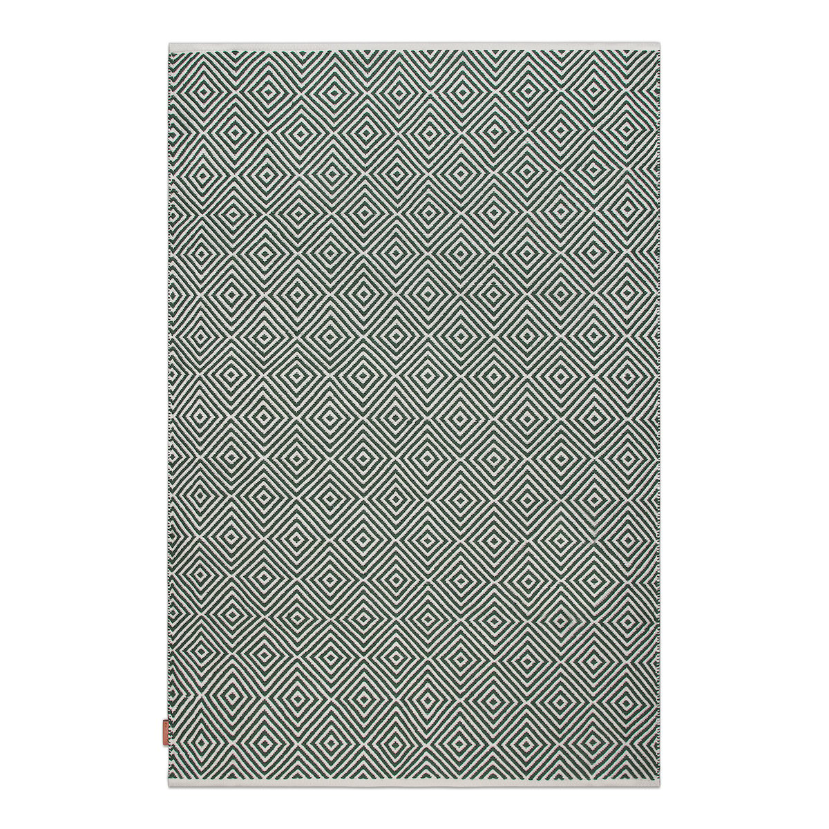 Formgatan Diamond matto 170×230 cm Green