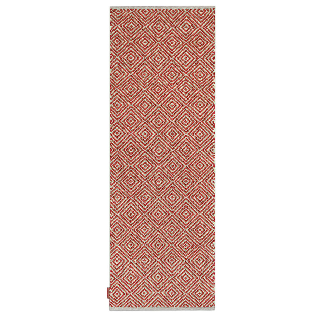 Formgatan Diamond matto 70×200 cm Burnt orange