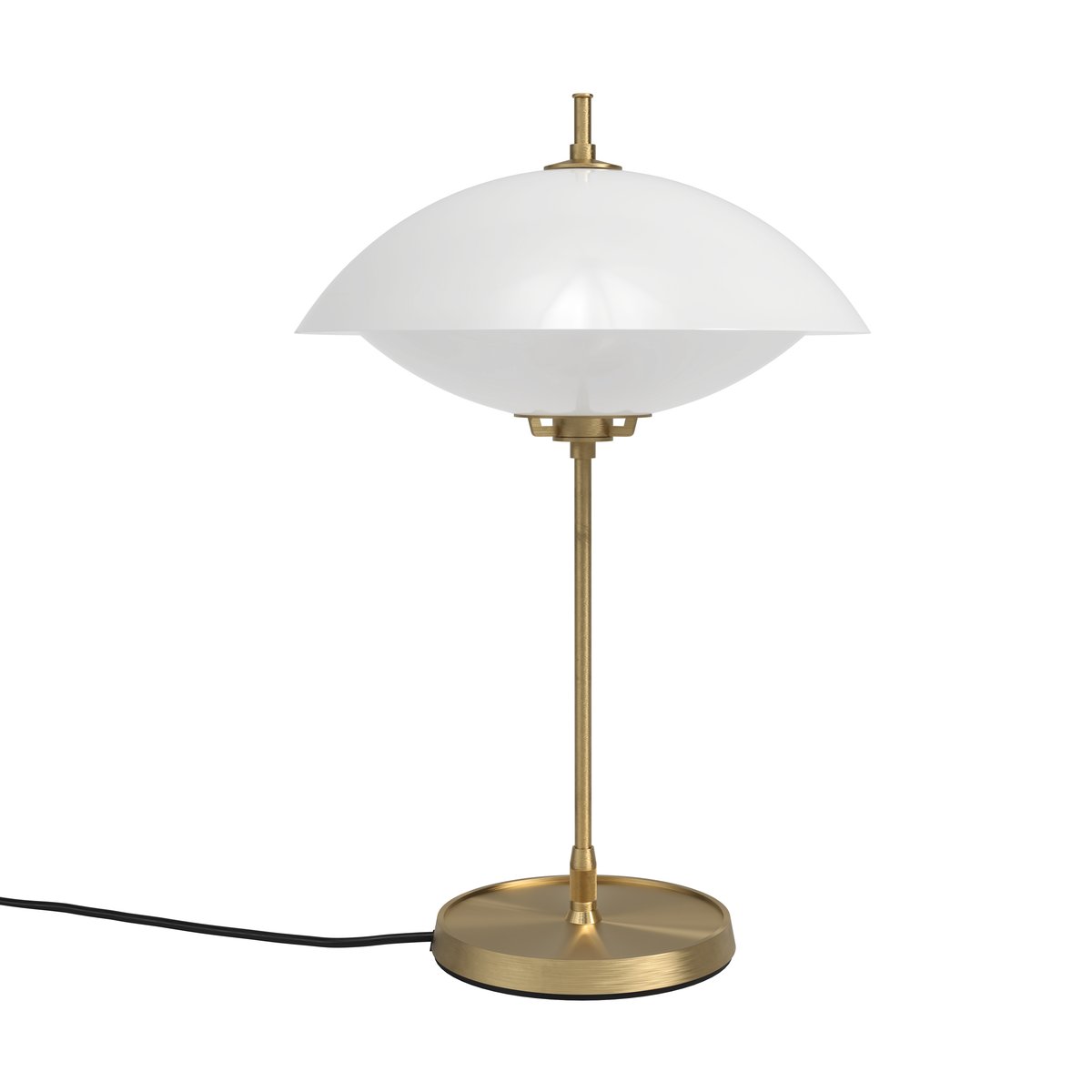 Fritz Hansen Clam pöytävalaisin 50 cm Opal-brass