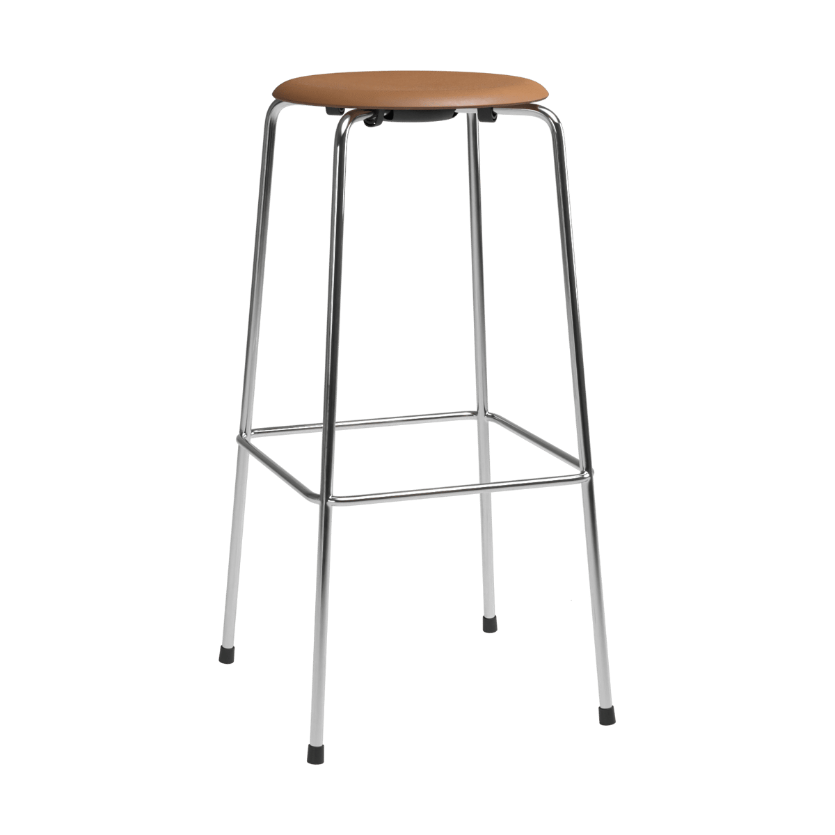 Fritz Hansen High Dot baarijakkara Wild walnut nahka-kromi