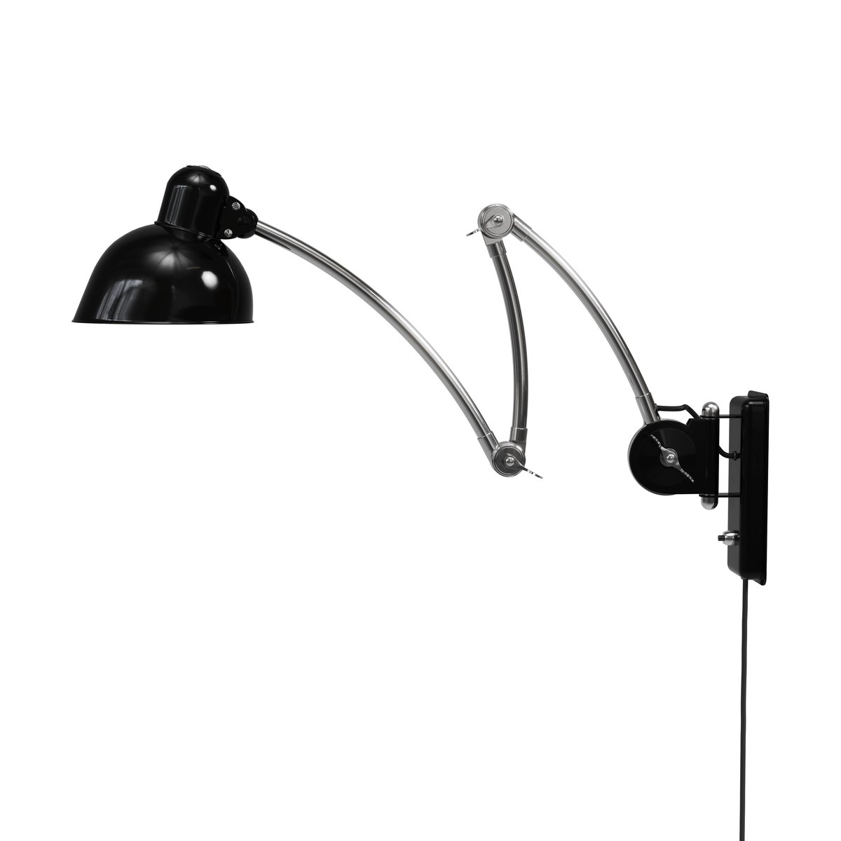 Fritz Hansen Kaiser Idell 6559-W seinälamppu Black