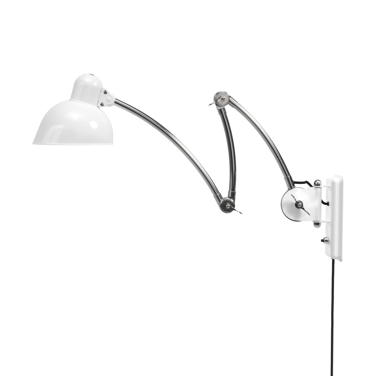 Fritz Hansen Kaiser Idell 6559-W seinälamppu White