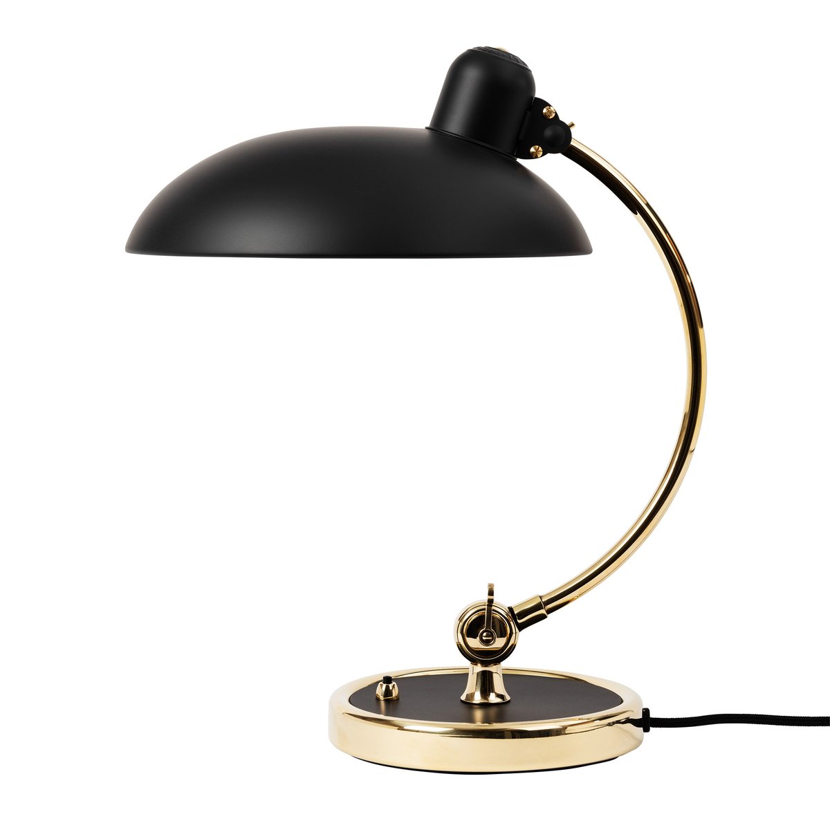 Fritz Hansen Kaiser Idell 6631-T Luxus pöytälamppu messinki Matt black