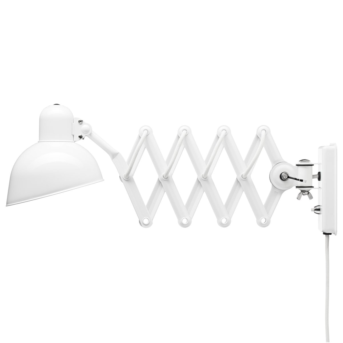 Fritz Hansen Kaiser Idell 6718-W -seinävalaisin White