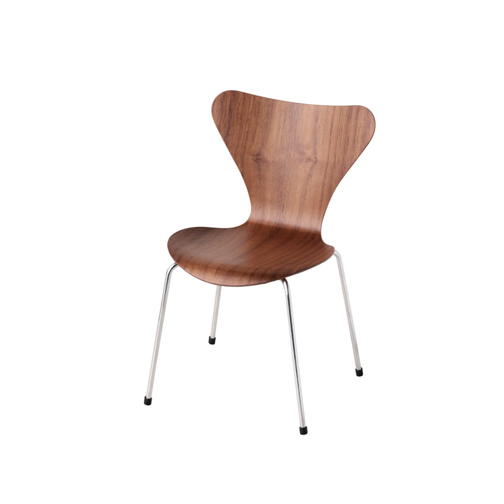 Fritz Hansen Series 7 Tuoli miniature Walnut