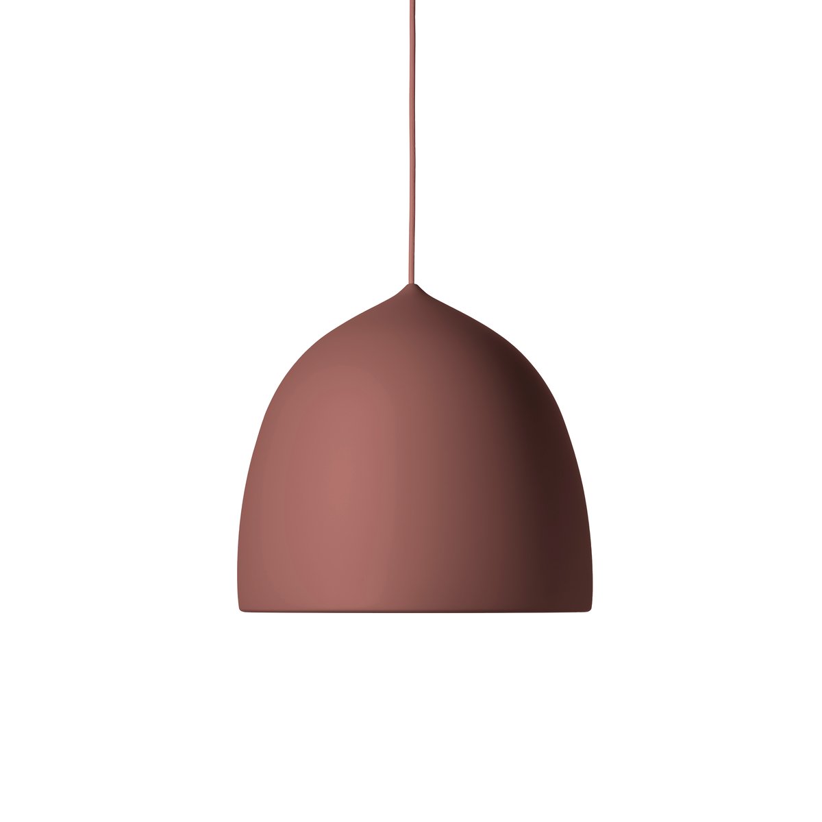 Fritz Hansen Suspence P1.5 -riippuvalaisin Powder burgundy