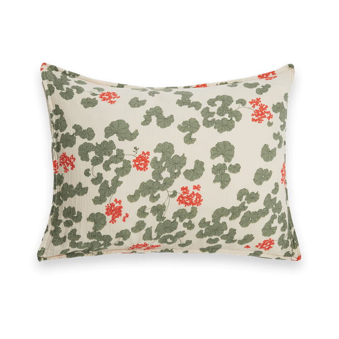 Pelargonium Muslin tyynynpäällinen - 50x60 cm - Garbo&Friends