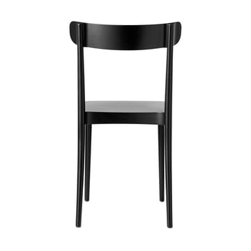 Petite tuoli - Viilutettu istuin musta - Gärsnäs