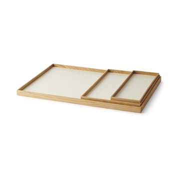 Frame tarjotin medium 23,2x34 cm - Tammi-beige - Gejst