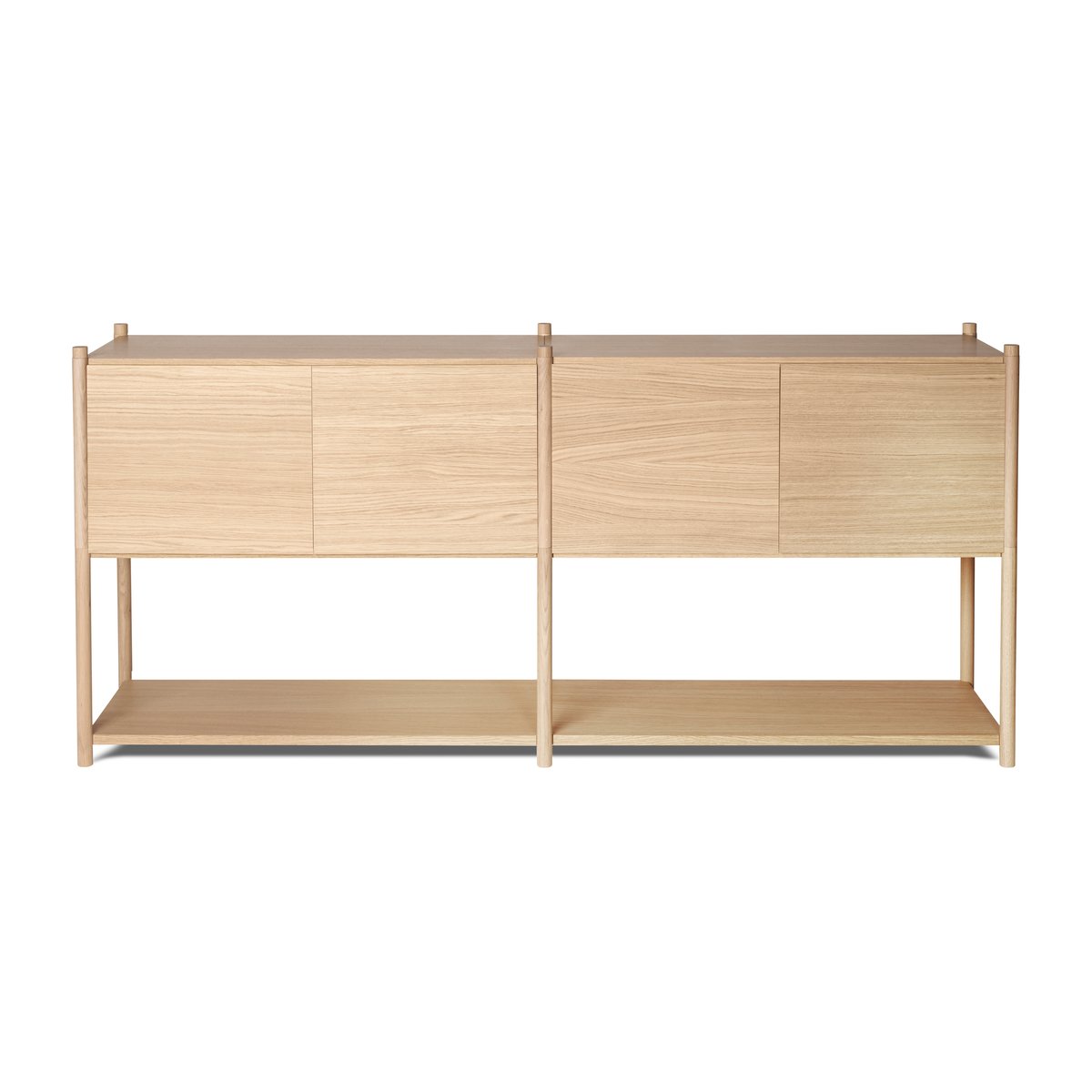 Gejst Sceene bookcase H Vaalea tammi